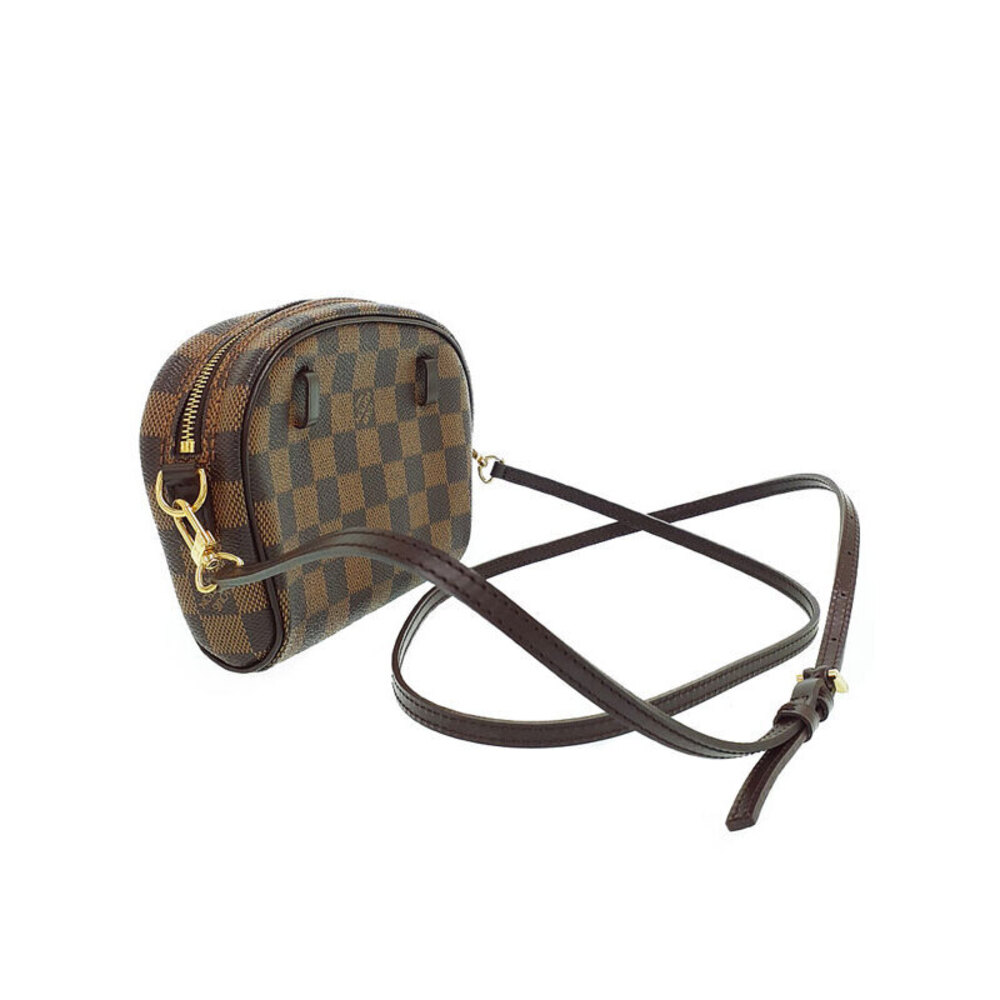Louis Vuitton Bag Brown Shoulder Ipanema Pochette Ebene Damier